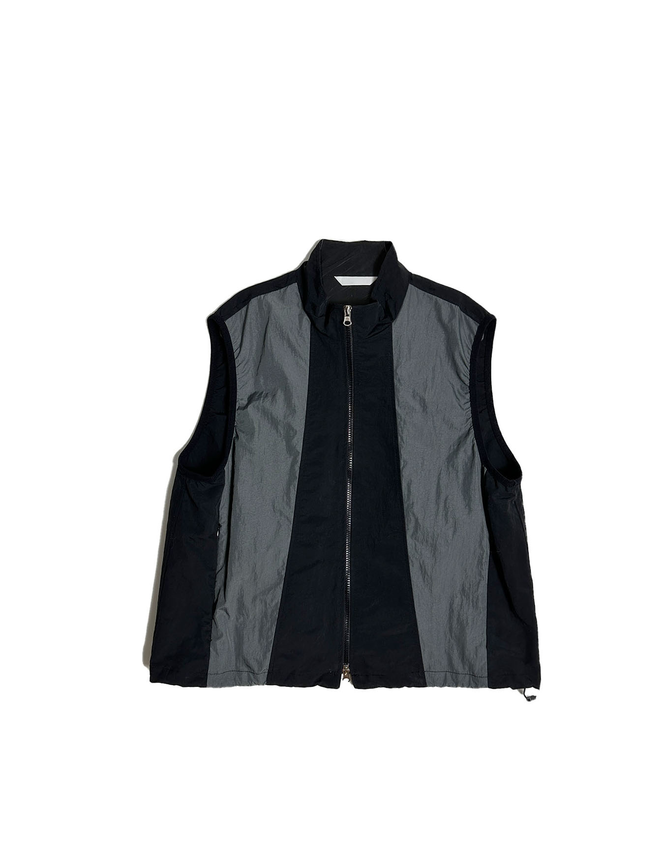 goth vest zip-up (2color)