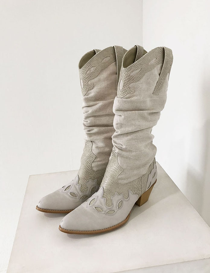 (best!) linen western boots