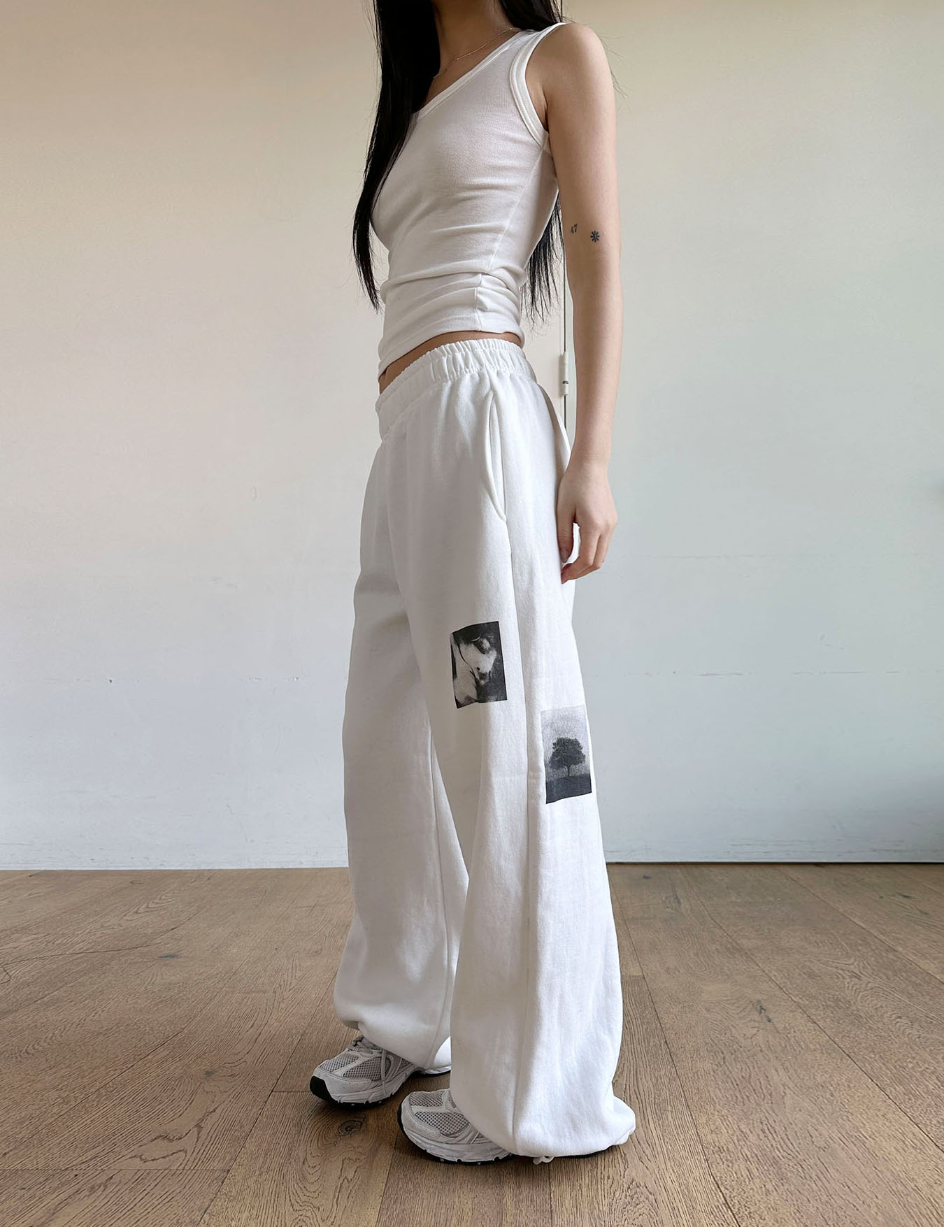 photo printed pants (4color)