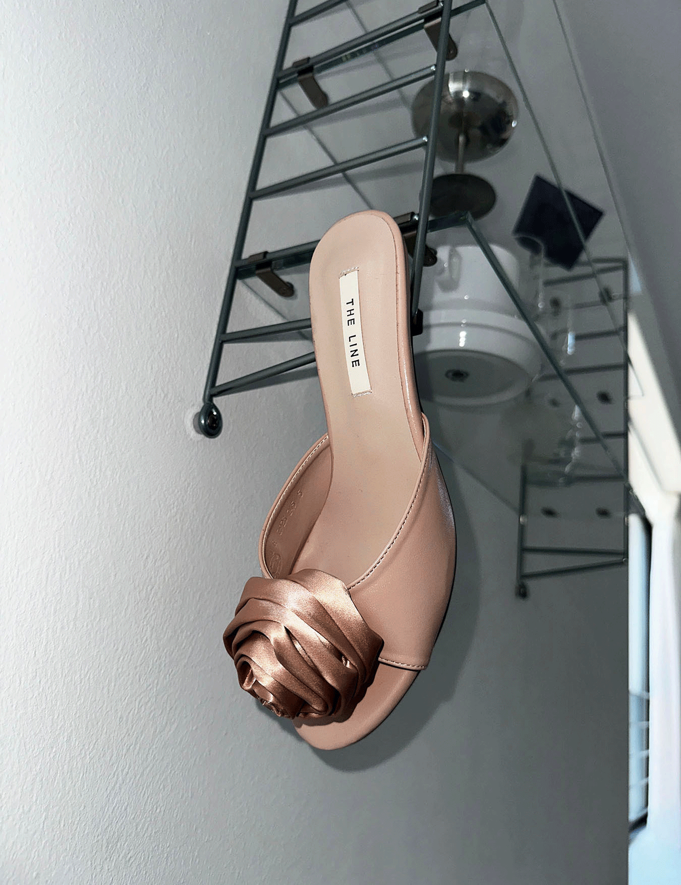 rose mule heel (3color)